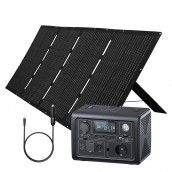 BLUETTI EB3A + Panel Solar Portátil 180W