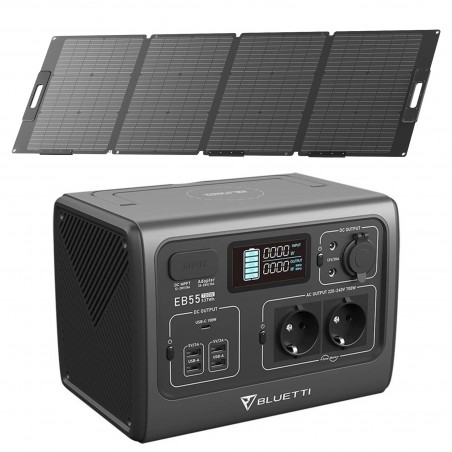 BLUETTI EB55 + PV120S Kit Generador Solar BLUETTI - 1