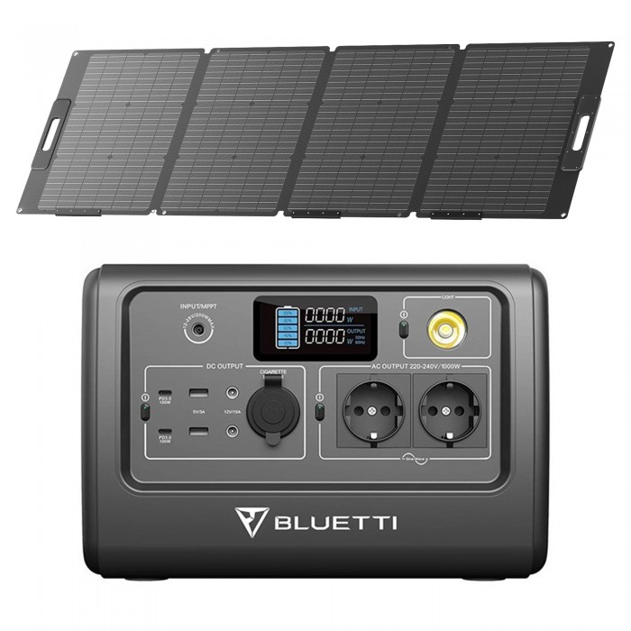 BLUETTI EB70 + PV120S Kit Generador Solar